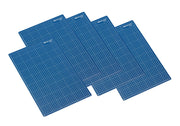 Cutting Mat DIN A3 Plastic Pack of 5 Blue by Westcott – Format A3, Plastic, Blue, Model E-46003 00-I