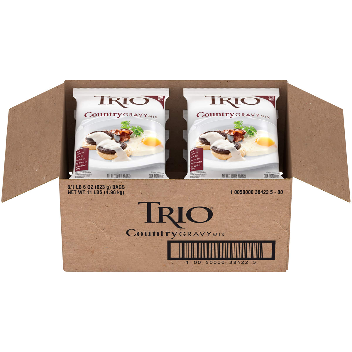 Nestle Country Gravy Mix 8 Case 22 Ounce by TRIO – 8.55 inches x 13.15 inches x 7.45 inches, Pack of 8