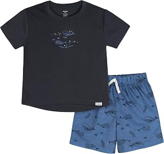 Gerber Baby Boys 2 Piece Pajama Set (Short Sleeve Top & Shorts)