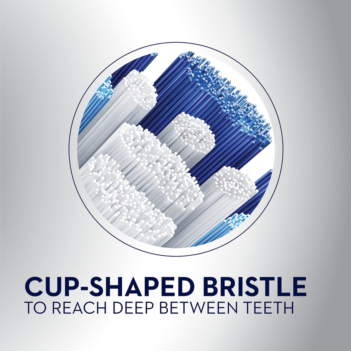 Oral-B 6 Count (Pack of 1) / Single / Blue Toothbrush Replacement Heads