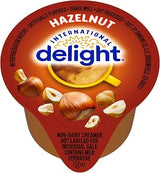 International Delight Hazelnut Liquid Creamer, Single-Serve Packages, 288 Count, Shelf Stable Non-Dairy Flavored Coffee Creamer, Great for Home Use, Offices, Parties or Group Events