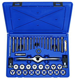 Tools Performance Threading System Plug Tap and Die Set -Metric by IRWIN – One Size, Blend, Multi, Model 1835092