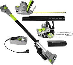 Earthwise CVP41810 2-in-1 Convertible Pole Hedge Trimmer