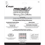 Precise V7 Rollerball Pens by PILOT – 9 Count (Pack of 1), Metal, Multicolor, Model 17046