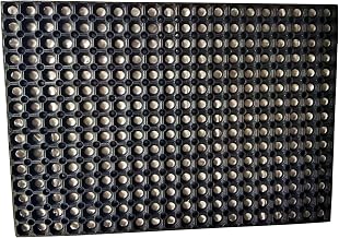 Floortex Doortex® Open-Top Black Anti-Fatigue Mat - 24" x 36"