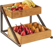 Sierra Collection – Merchandiser – 15.625 x 17D x 13H, Wood, Bronze Painted Metal