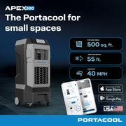 Portacool 500 SQ. FT. / Gray / 1 Portable