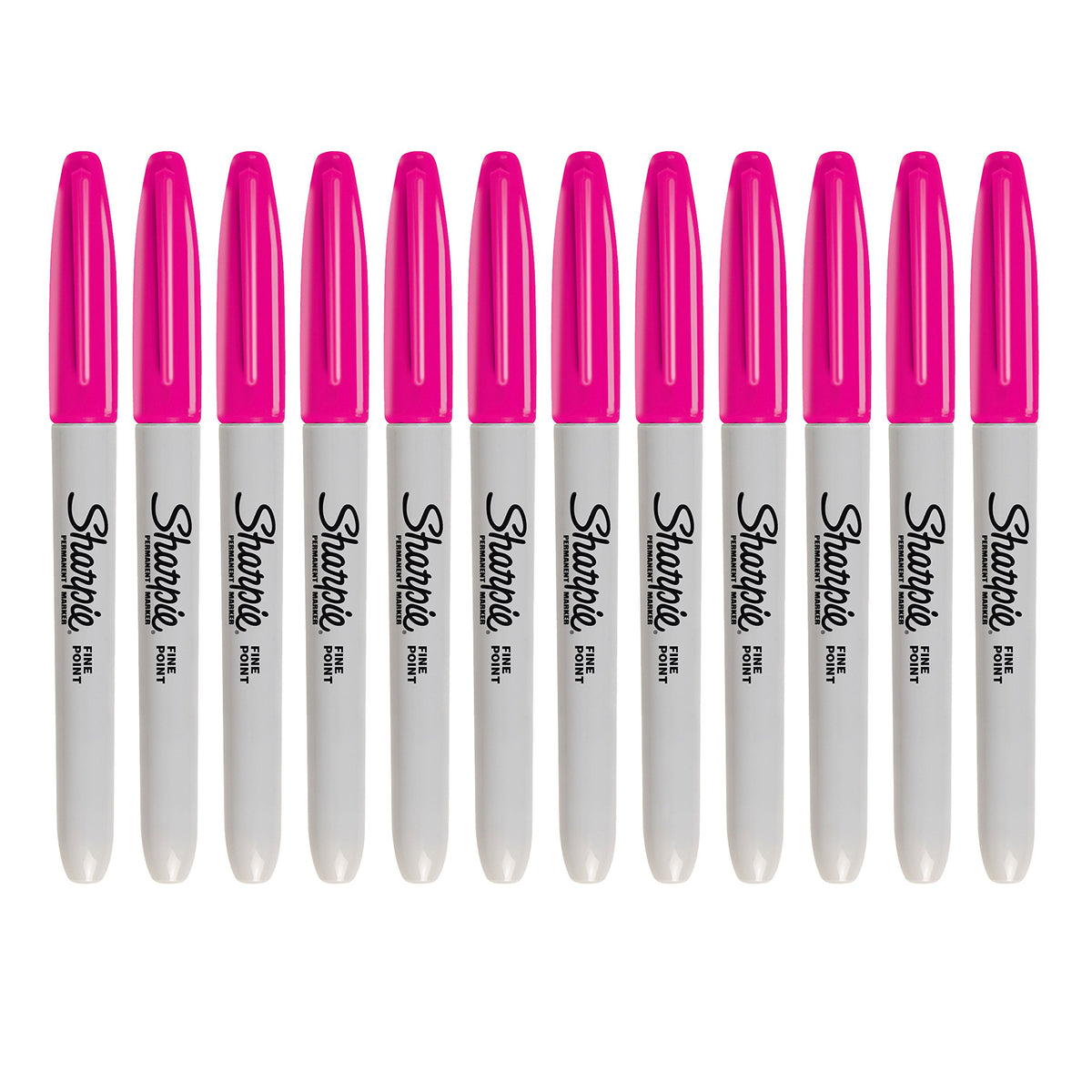 Permanent Marker by Sharpie – 1 Count (Pack of 12), Metal, Magenta, Pack of 12, Model 32081