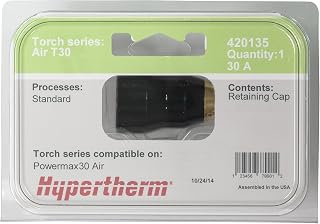 Hypertherm 420135 Cap for Air T30 Nozzle Retaining