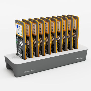 TI-84 Evo Teacher Pack (10 EZ-Spot Calculators with Charging Station) by Texas Instruments – Model 84EVO/TPK/2L1