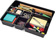 Officemate OIC, Achieva 30% Post Consumer Plastic Recycled Deep Drawer Tray, 15-1/8 X 11-1/2 X 2-1/4 in, Black