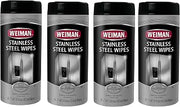 Weiman STNLS STL WIPES 30CT
