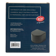 Glass Rimming Station with 5-Swing Out Trays () by Tablecraft – 2.3, Polystyrene, Black, Model H5633