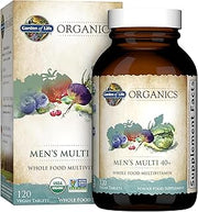 Garden of Life Organics Men 40+ Multivitamin, 120 Tablets