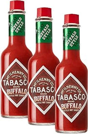 TABASCO Brand, Hot Pepper Sauce, Buffalo Wing Style, 5oz Bottle (Pack of 3)