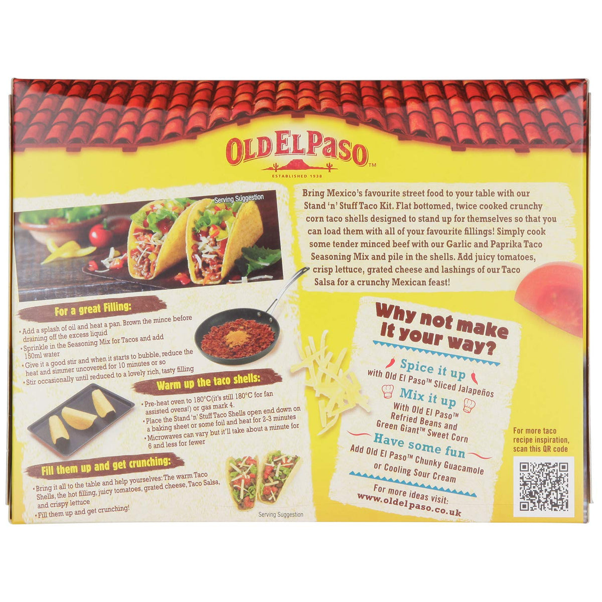 Stand & Stuff Taco Kit 317g by Old El Paso – Model 7004170045