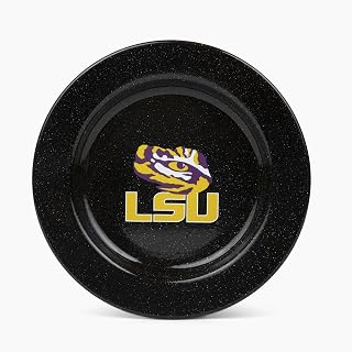 Crow Canyon Home Louisiana State University (LSU) Tigers Enamelware Dinner Plate