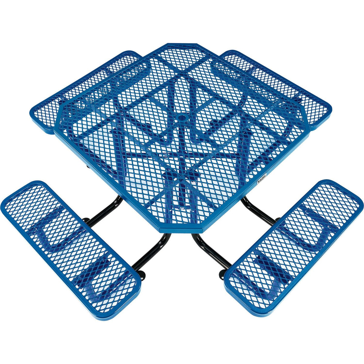 Global Industrial Blue / Industrial / 1 Picnic Tables