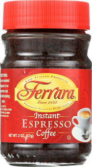 Ferrara Espresso / 2 Ounce (Pack of 1) / 1 Instant Coffee