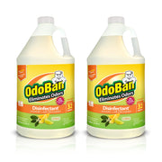 Disinfectant Concentrate and Odor Eliminator by OdoBan – 128 Fl Oz (Pack of 2), Plastic, Clear, Pack of 2, Model 911661