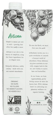 Organic Artisan Macadamia Milk 32 FO by Milkadamia – 32 Fl Oz (Pack of 1), Model 0850029134329