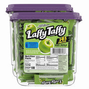 Jar, Sour Apple, 145 Count (Pack of 2) by Laffy Taffy – 49.3 Ounce (145 Count) (Pack of 2), Assorted, Pack of 2, Model 28000721213