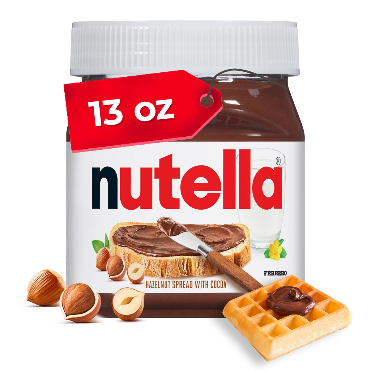 Nutella Other / 13 Ounce (Pack of 1) / Brown Chocolate & Hazelnut Spreads