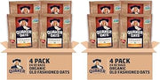 Quaker Old Fashioned Rolled Oats,USDA Organic,Non GMO Project Verified,24oz Resealable Bags,(Pack of 8)