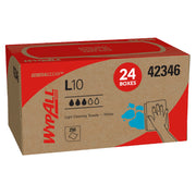 WypAll GeneralClean L10 Light Cleaning Towels, 24 x 250 Sheets (42346)