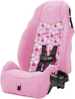 Cosco Juvenile Highback Booster Seat, Girl/Polka Dot Posy