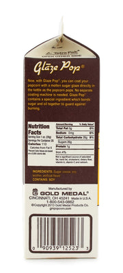 Unpopped by Gold Medal Chocolate Glaze Pop – Gold, Chocolate, Model RFP0120-1