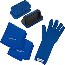 Mr. Bar-B-Q Razor 6-Piece Griddle Cleaning Kit