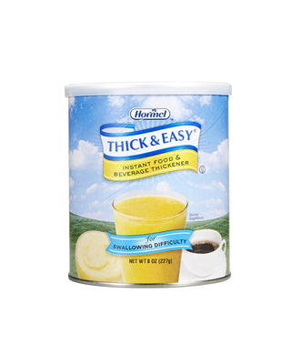 Thick & Easy® Instant Food & Beverage Thickener 8 ounces by Hormel – 8 Ounce (Pack of 1), Original Version, Model 17938