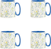 10 Strawberry Street Bella Meadowlight, Set of 4