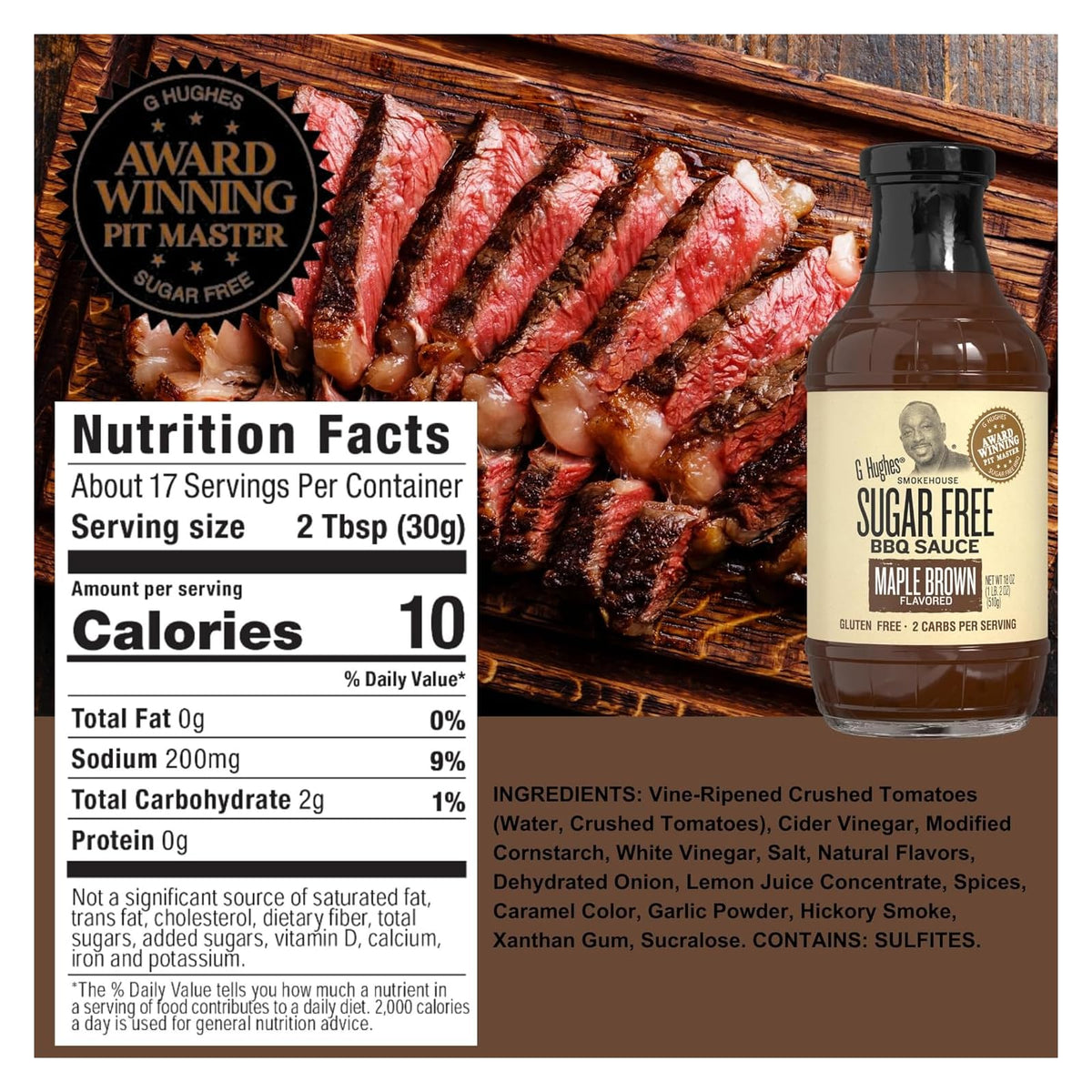 G Hughes Maple / 1.12 Pound (Pack of 1) / 1 Barbecue