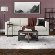 Henn&Hart Dark Gray / 35" Wide / Modern Coffee Tables
