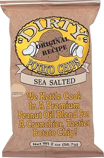 Dirty Potato Chips Sea Salted Potato Chips, 2 OZ