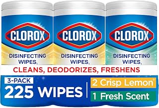 Clorox Disinfecting Wipes Back to School Variety Pack, 75 Count Each, Pack of 3 (Package May Vary)
