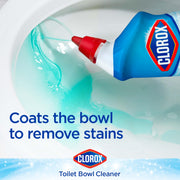 Toilet Bowl Cleaner with Bleach Variety Pack - 24 Ounces - Pack of 4 (Package May Vary) by Clorox – 96 Fl Oz (Pack of 1), Blue, Model 31871
