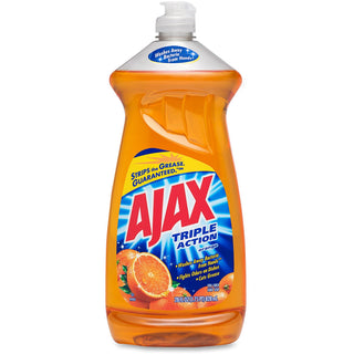 Ajax Dish Detergent, Grapefruit Scent, 28 oz Bottle, 9/Carton