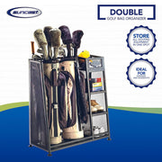 Suncast 1 Pack / Rack / Black Golf Club Organizers