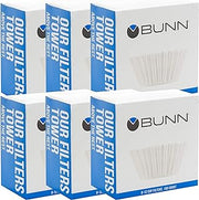 Bunn 8-12 Cup Coffee Filters, 6 each, 100ct