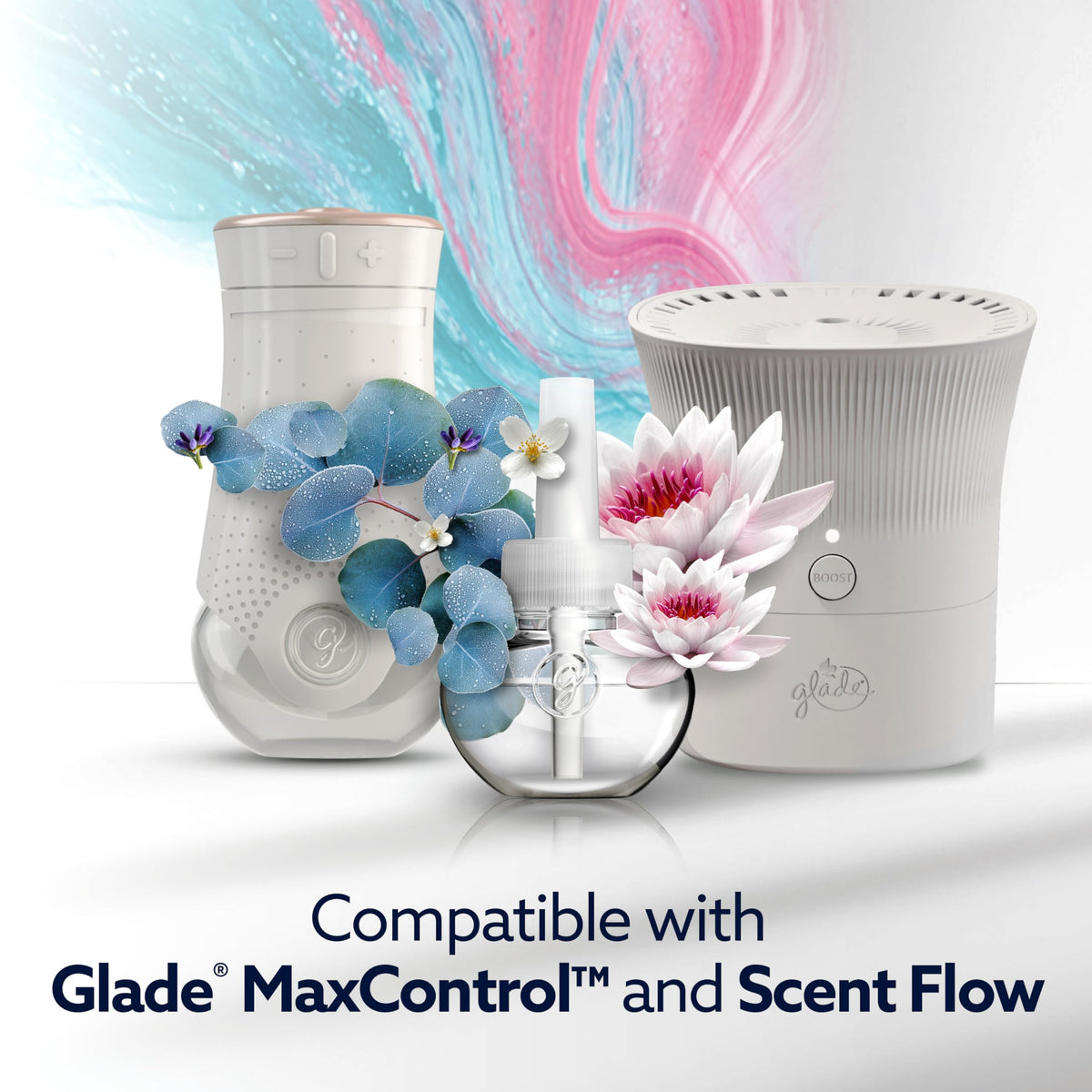 PlugIns Refills with CustomScent Technology by Glade – 1.34 Fl Oz (Pack of 1), Green, Model 391807