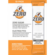 G Zero Powder Packets Orange 20oz 10ct by Gatorade – 0.97 Ounce (Pack of 1)