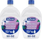 Antibacterial Liquid Hand Soap by Softsoap – 50 Fl Oz (Pack of 2), Transparente, Pack of 2, Model US05259A