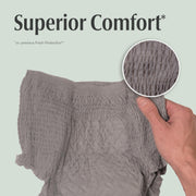 Fresh Protection Adult Diapers for Men by Depend – Large, Polypropylene, Grey, Pack of 17, Model 10036000479260