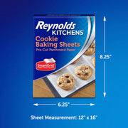 Reynolds Baking Sheets / 25 Count (Pack of 4) / White Parchment