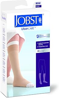 JOBST UlcerCARE Therapeutic Stockings without Zipper-4XL-Black