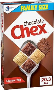 Chex Chocolate Breakfast Cereal, Gluten Free, 20.3 oz (Pack of 5)