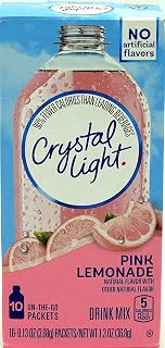 Crystal Light Drink Mix On The Go Pink Lemonade - 12 Pack